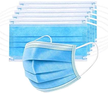 3Ply Blue Disposable Mask (50's)