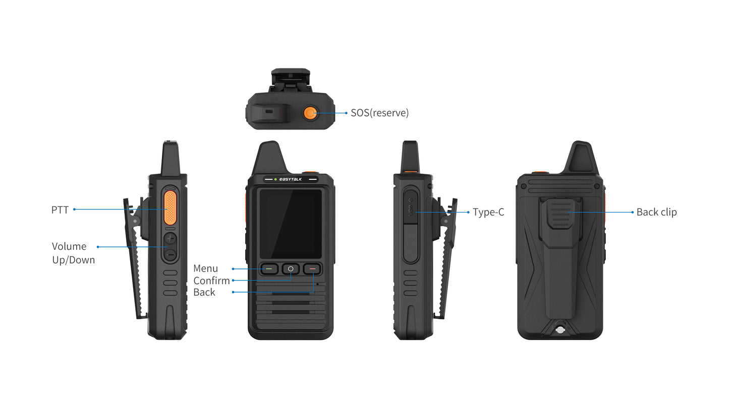 E600 Push to Talk Over Cellular (POC) Radio