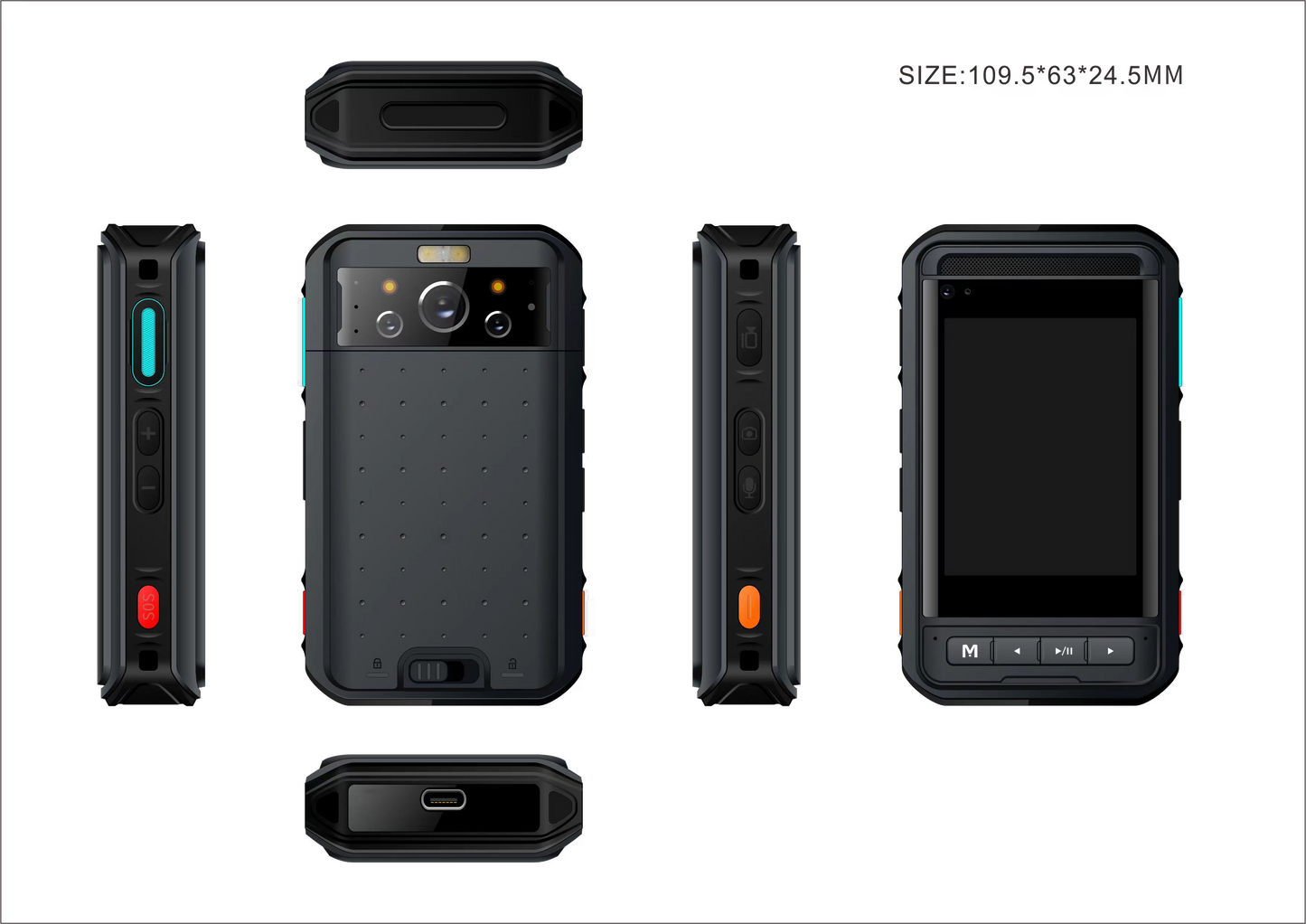 T13Z HD Intelligent Body Camera