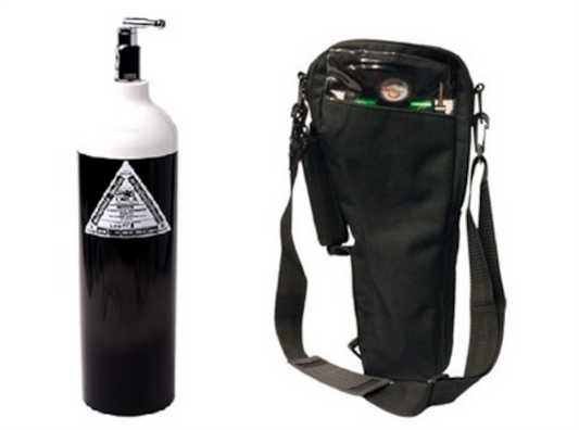 3L Oxygen Cylinder + Bag
